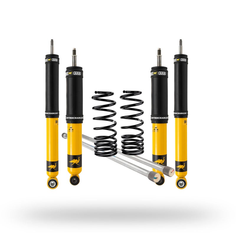 Old Man Emu Nitrocharger Plus Kit - Pajero Torsion Bar Rear Coil